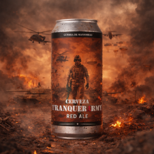 6 PACK CERVEZA RED ALE 473CC TRANQUERARMY